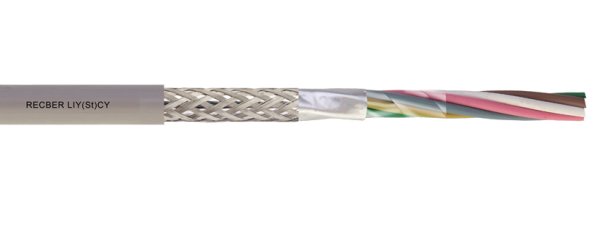 Reçber 12x0,22 LIY(ST)CY Sinyal ve Kontrol Kablosu 100 Metre
