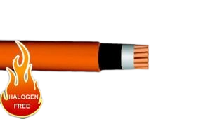 Hes 1x25 Halogen Free N2XH FE180 NYY (YVV) Alçak Gerilim Enerji Kablosu 1 Metre