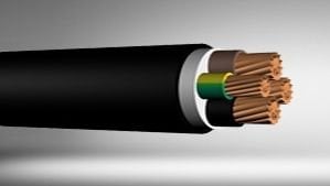 Hes 4x2,5 Halogen Free N2XH NYY (YVV) Alçak Gerilim Enerji Kablosu