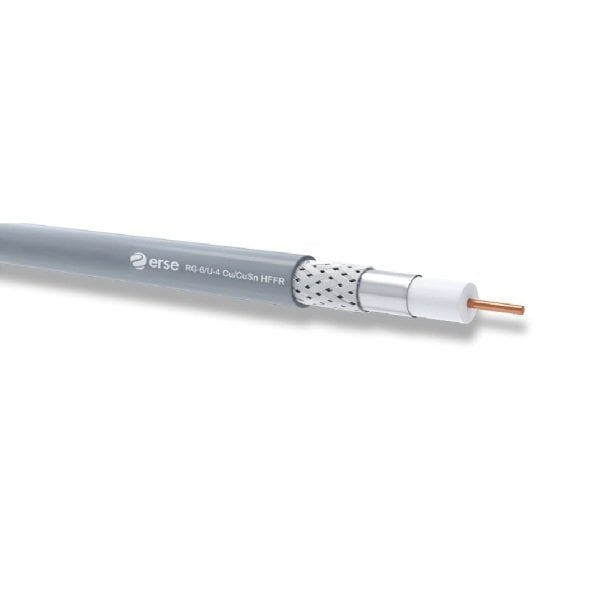 Erse RG6 U4 Cu/AL 75 Ohm Koaksiyel Kablo 100 Metre