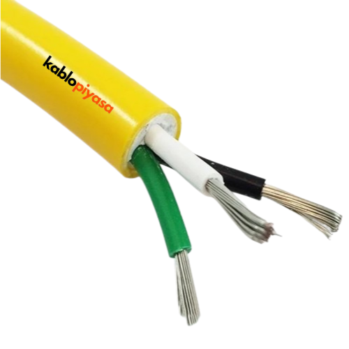 3x10 mm2 Kalaylı Marin Kablo Sarı Renk 100 Metre