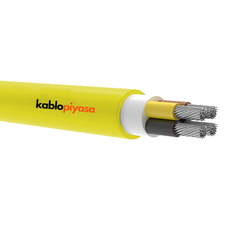 4x25 mm2 Kalaylı Marin Kablo Sarı Renk 100 Metre