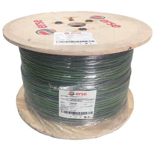 Erse RG6 U6 Cu/Cu 75 Ohm Uydu Anten Kablosu 500 Metre