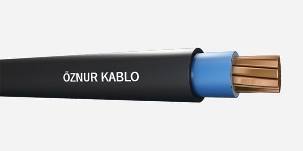 Öznur 1x50 NYY YVV Alçak Gerilim Enerji Kablosu 1 Metre