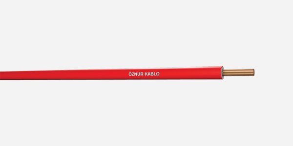 Öznur H07Z1-R 10 mm Halogen Free NYA Tesisat Tip Enerji Kablosu 100 metre