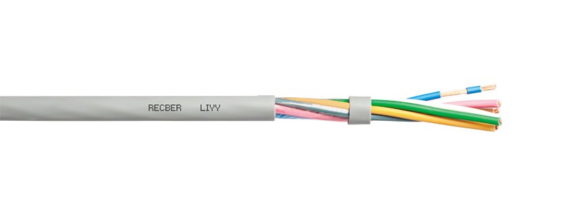 Reçber 7x1,5 LIYY Sinyal Ve Kontrol Kablosu 100 Metre