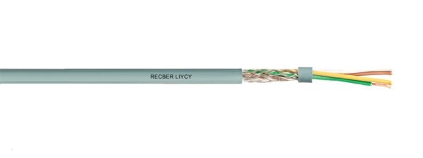 Reçber 3x2,5 LIYCY Sinyal Ve Kontrol Kablosu 100 Metre