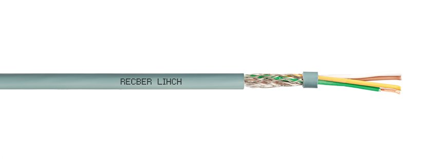 Reçber 7x2,5 LIHCH Sinyal ve Kontrol Kablosu Halogen Free 100 Metre
