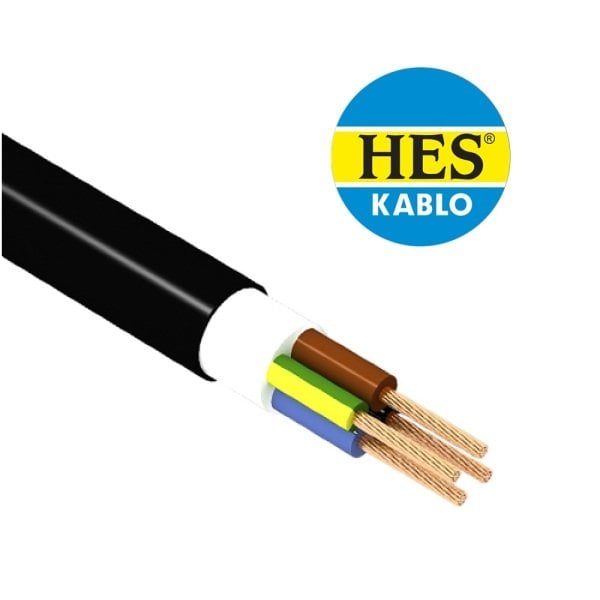 Hes H05VV-F 3x25+16 mm NYMHY TTR Enerji Kablosu 1 Metre