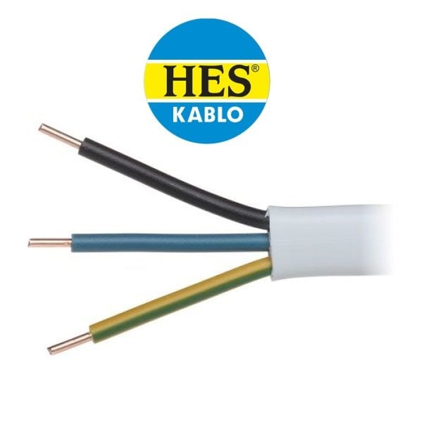 Hes 3x2,5 mm NYM (NVV) Antigron Enerji Kablosu 100 Metre
