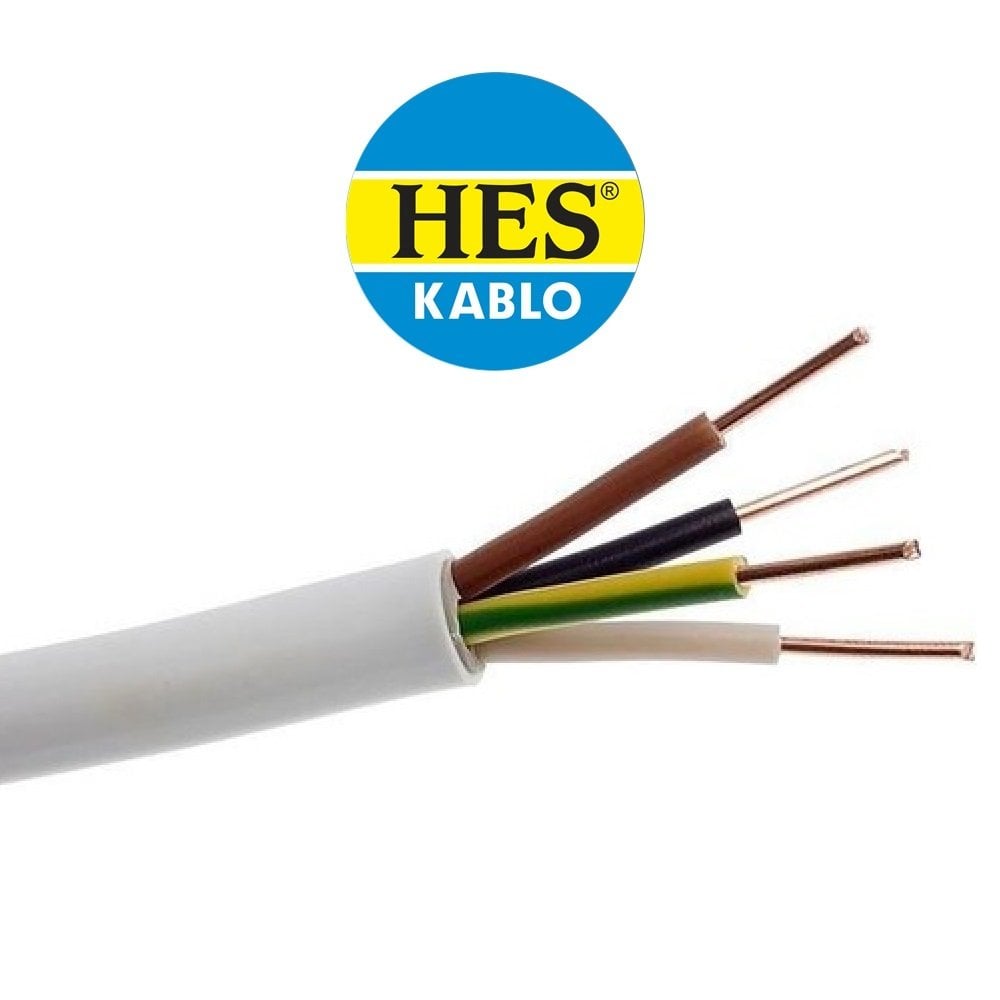 Hes 4x16 mm NYM (NVV) Antigron Enerji Kablosu 1 Metre