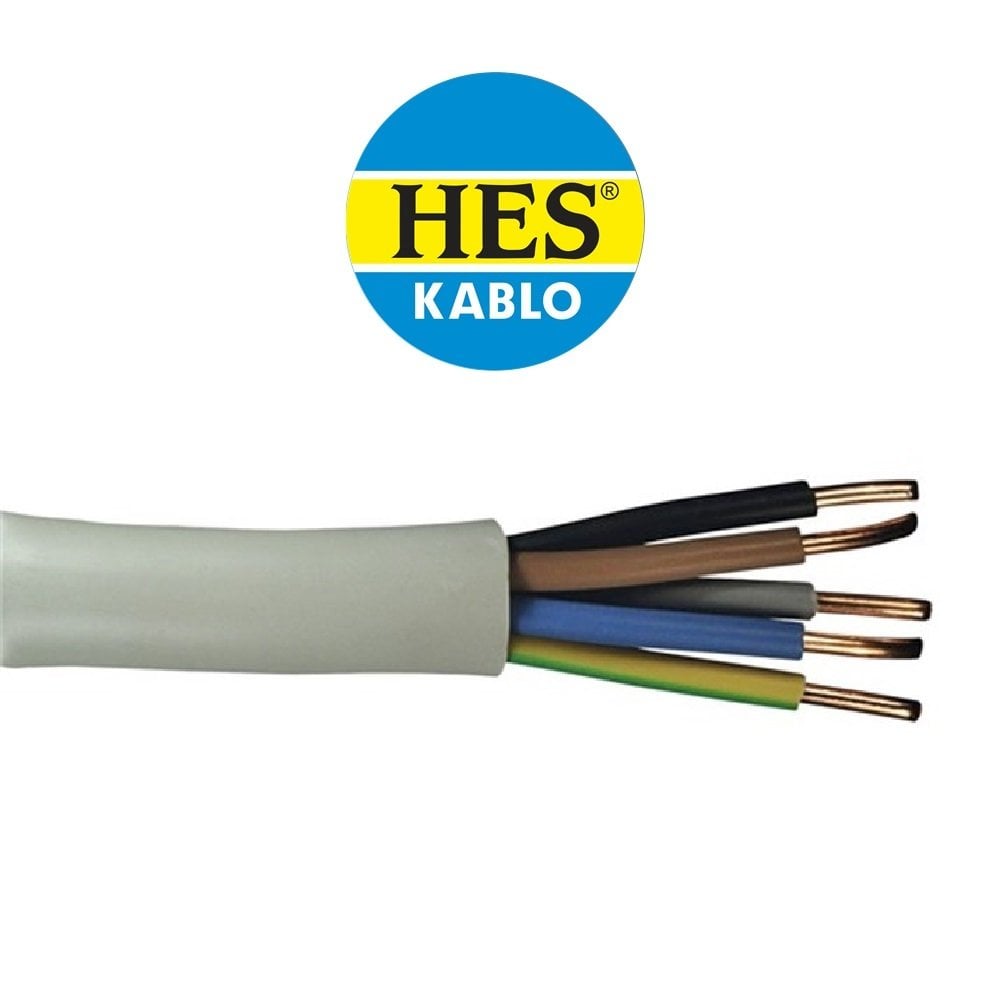 Hes 5x16 mm NYM (NVV) Antigron Enerji Kablosu 1 Metre
